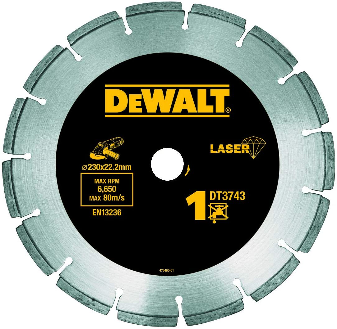 Diamantový Kotouč Na Betonu Cihlový 230x22,2 mm Dewalt DT3743