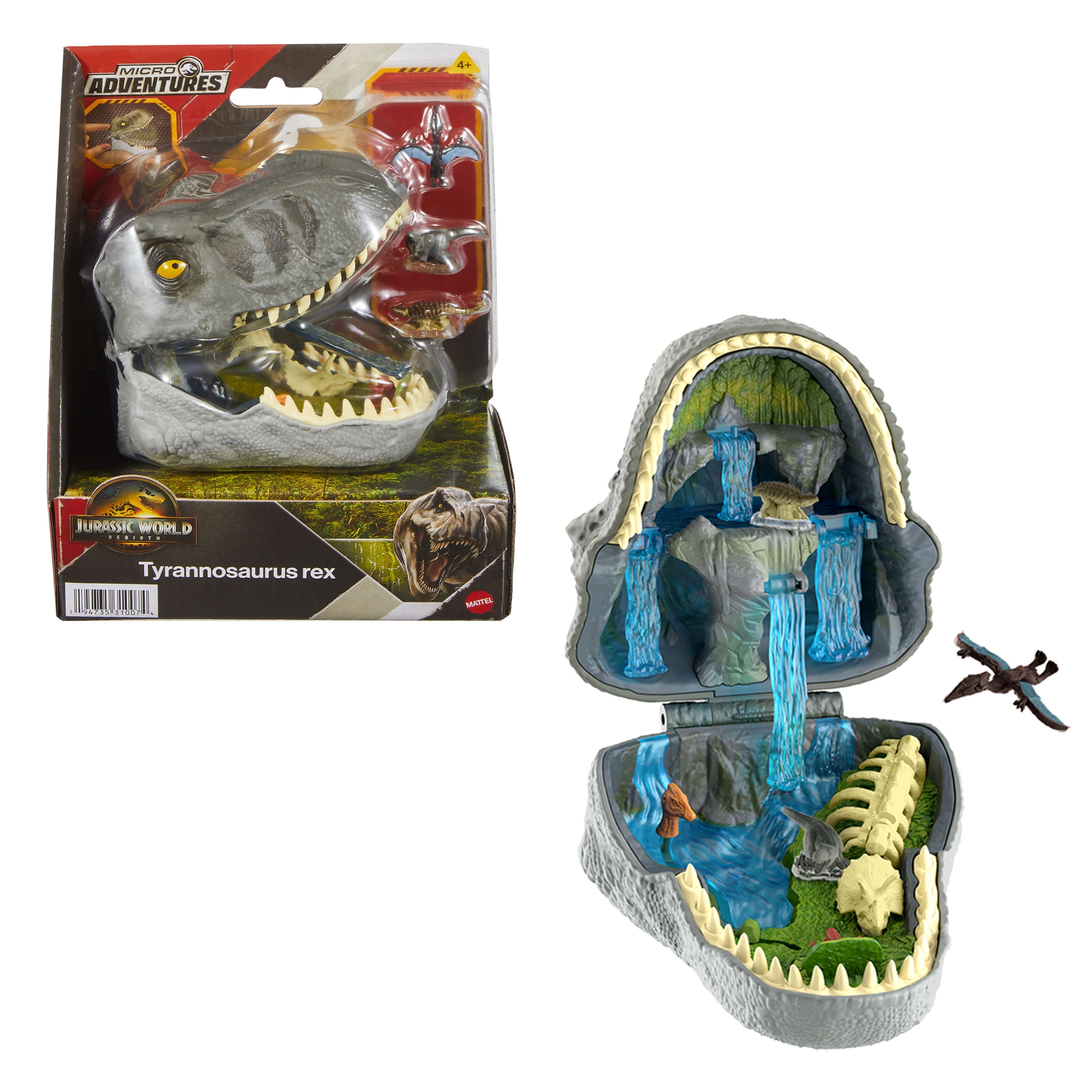 Jurassic World Rebirth Micro Compact Tyrannosaurus Rex