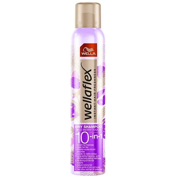 WELLAFLEX Wild Berry Touch suchy szampon 180 ml Dzika Jagoda