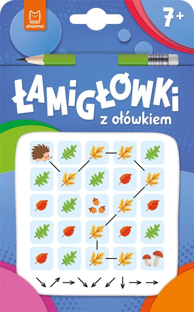 

Łamigłówki z ołówkiem 7+ Książeczka niebieska