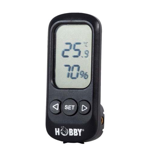 Levně Hobby Terraristik Digitální teploměr a vlhkoměr Hobby s funkcí alarmu s