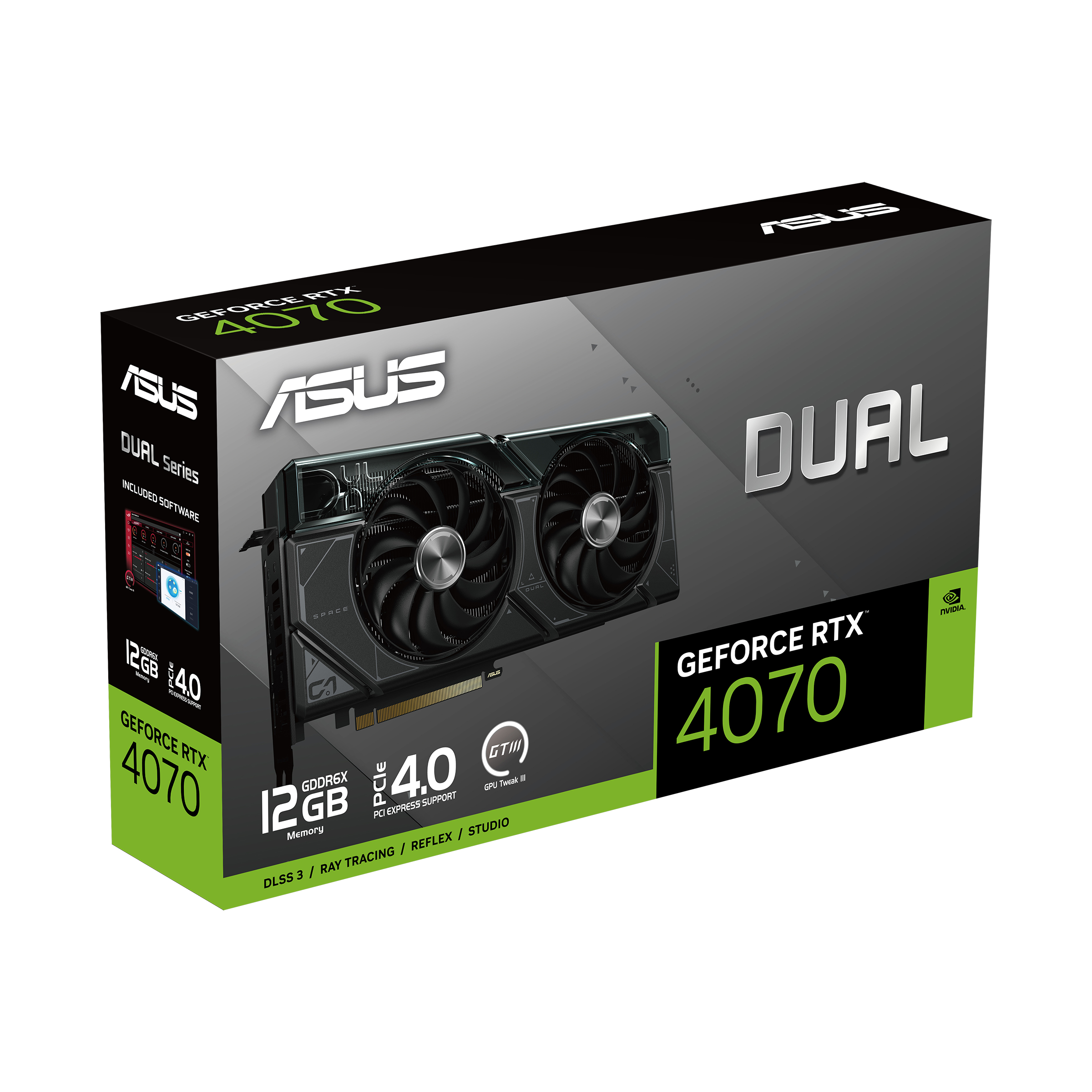 Asus Geforce Rtx 4070 Dual 12gb Gddr6x - Niska cena na Allegro