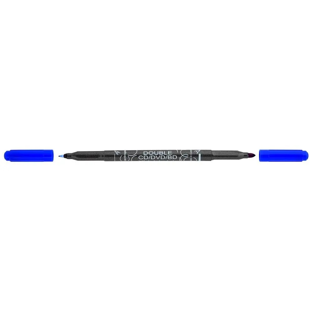 Obojstranný Fix Centropen "double Cd/dvd/bd 3616" Modrý