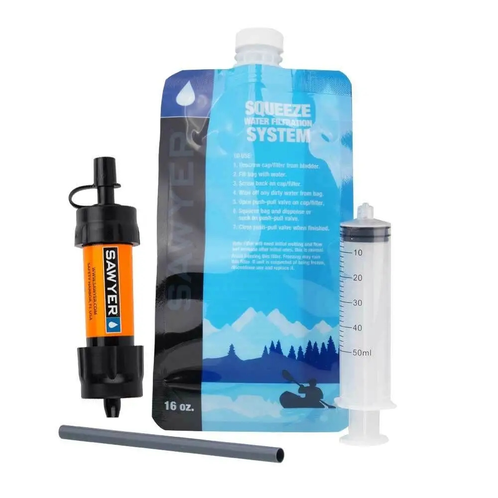 Sawyer Mini orange water filter