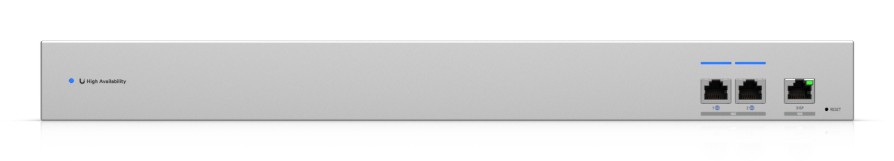 Ubiquiti WAN Switch USW-WAN-RJ45-EU 10 GbE linking two Shadow Mode High Availability UniFi Gateways to a single ISP — 5