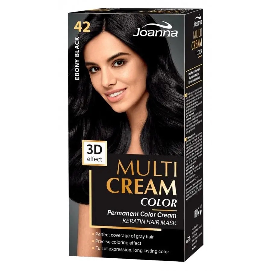

Joanna Multi Cream Farba 42 Hebanowa Czerń