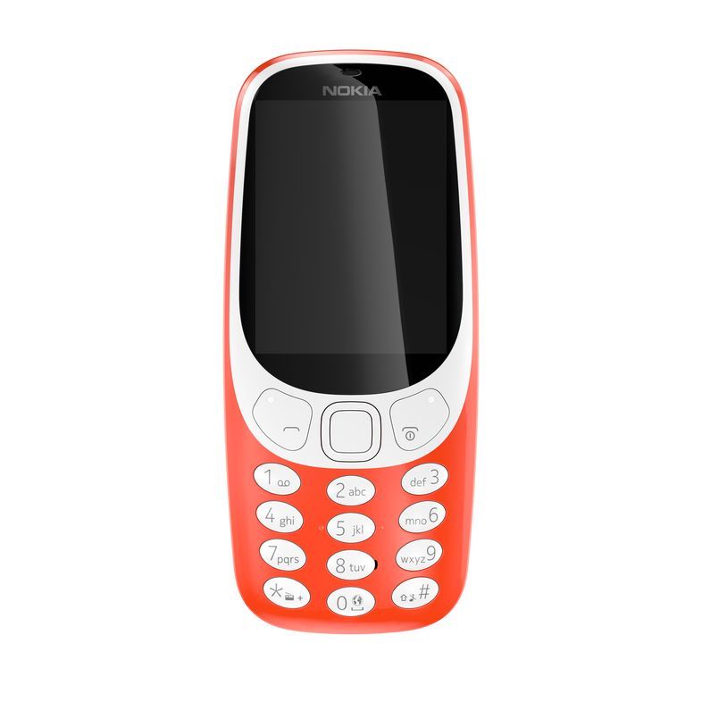 Mobilný telefón Nokia 3310 (2017) 16 MB / 16 MB 2G červená