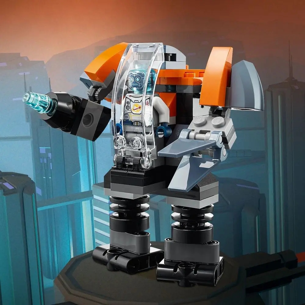LEGO CREATOR Cyber DRON 3w1 Robot Mech Skuter 113 Klocki 6+ Certyfikaty, opinie, atesty CE