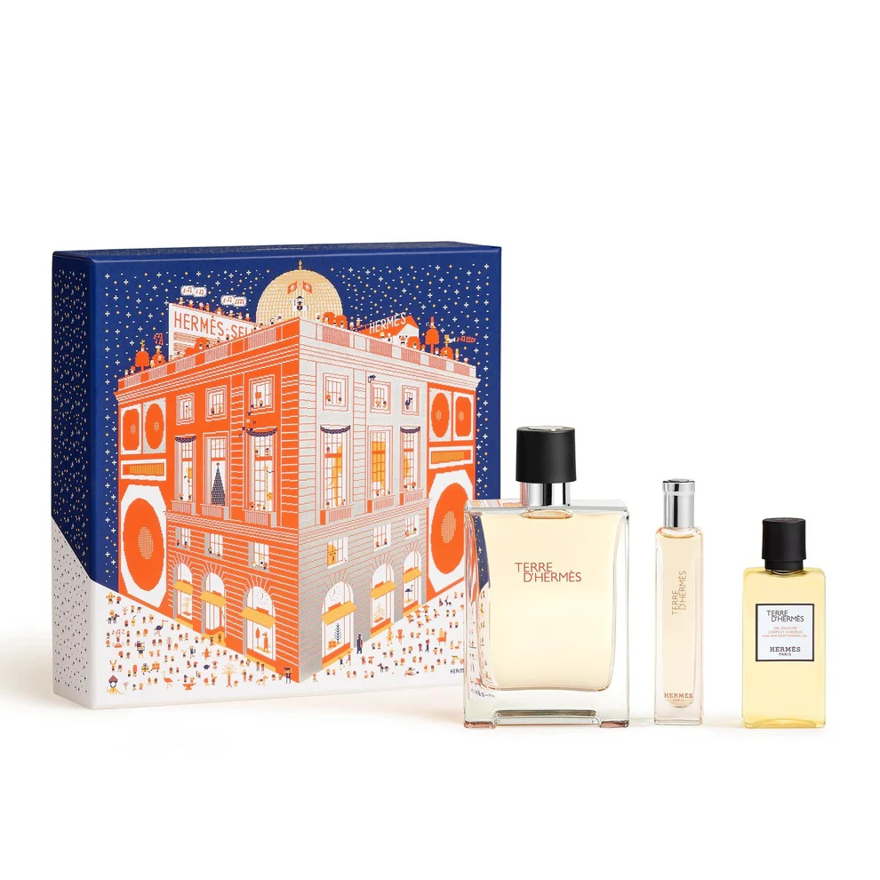 Terre D'hermes Nomad Edt 100ML Sprchový Gel Na Vlasy A Tělo