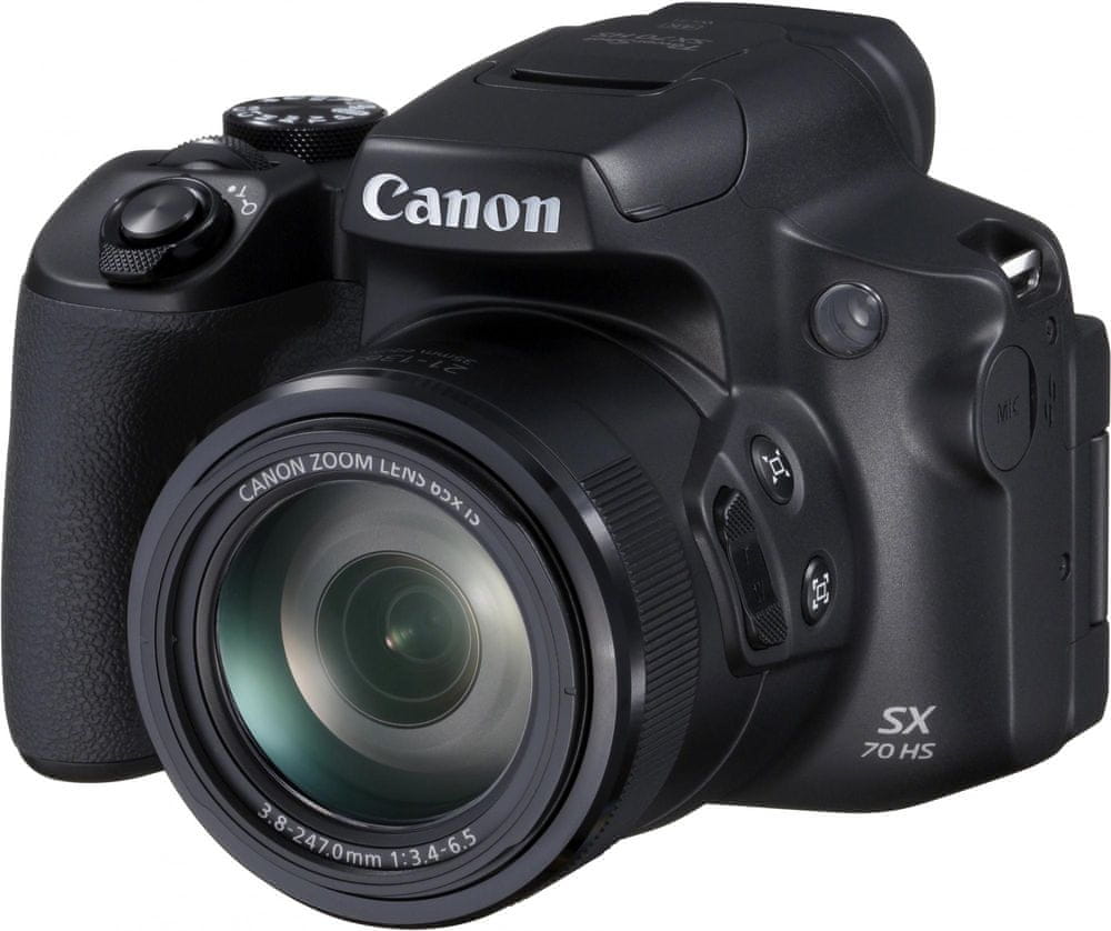 Canon PowerShot SX70 HS Aparat kompaktowy Black