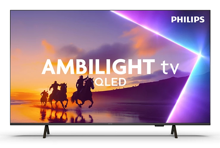 Telewizor 55 cali Qled Philips 55PUS8450 4K Uhd czarny