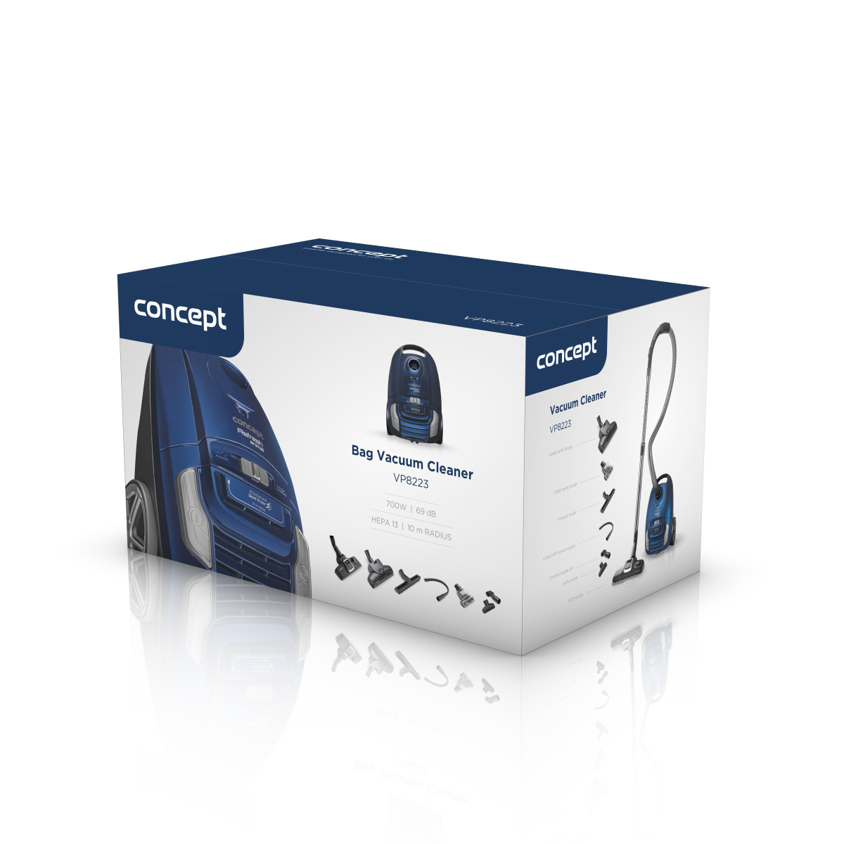 Odkurzacz workowy Concept VP8223 Rodzaj odkurzacza workowy
