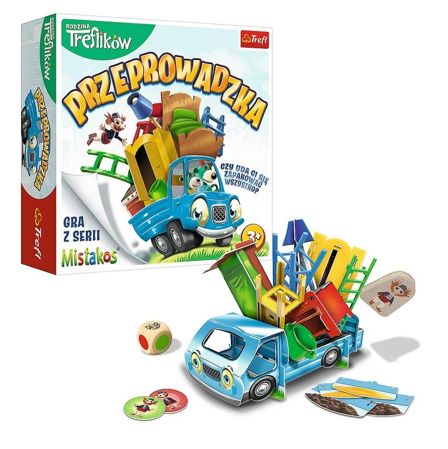 Gra Przeprowadzka Z Rodziną Treflików Trefl 02071