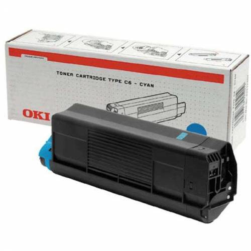 Toner Oki C3200 43034807 modrý (cyan)