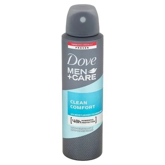 

Dove Men Clean Comfort 150ml antyperspirant spray
