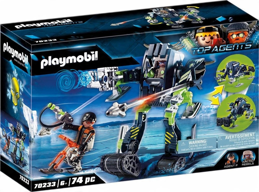 

Playmobil Klocki Arktyczny Robot Top Agent 70233