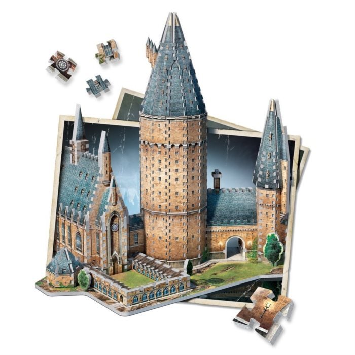 PUZZLE 3D 850 el Harry Potter SALA HOGWART Great Hall WREBBIT Kod producenta 0132020