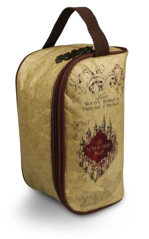 Kosmetická taštička Aaa s motivem Harry Potter Pobertův plánek, 25 x 13 x
