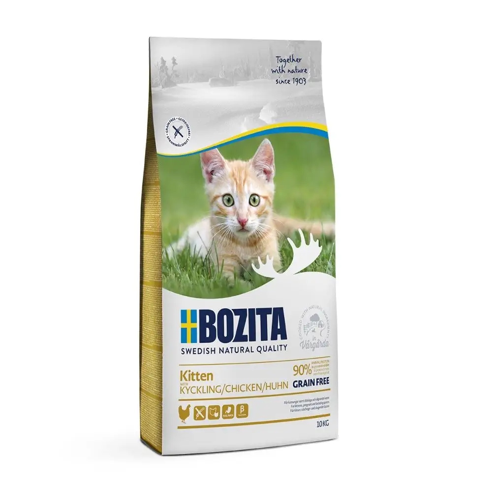 Bozita Kitten Grain Free Chicken karma dla kociąt 10kg