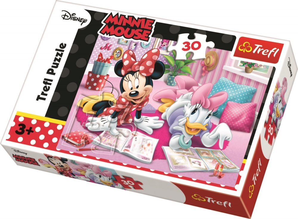 

Puzzle 30 El Myszka Minnie Najlepsze Przyjaciółki