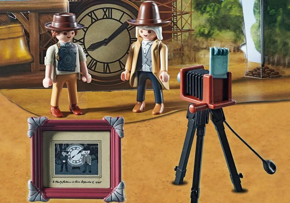 Адвент-календарь Playmobil Back to the Future III 70576, 6 фигурок и 2 животных, от 5 лет — фото 6