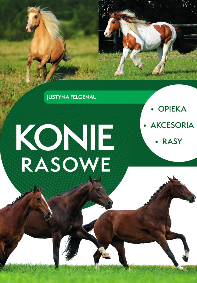 KONIE RASOWE - Opieka, akcesoria, rasy - Justyna Felgenau
