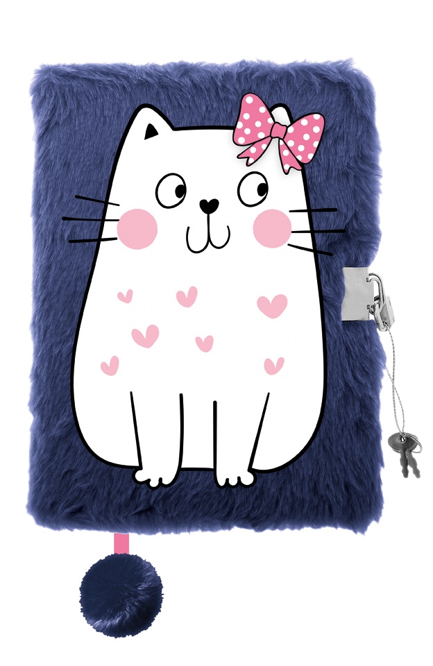 PAMIĘTNIK Z KŁÓDKĄ A5 KITTY MY LITTLE FRIEND ST. MAJEWSKI