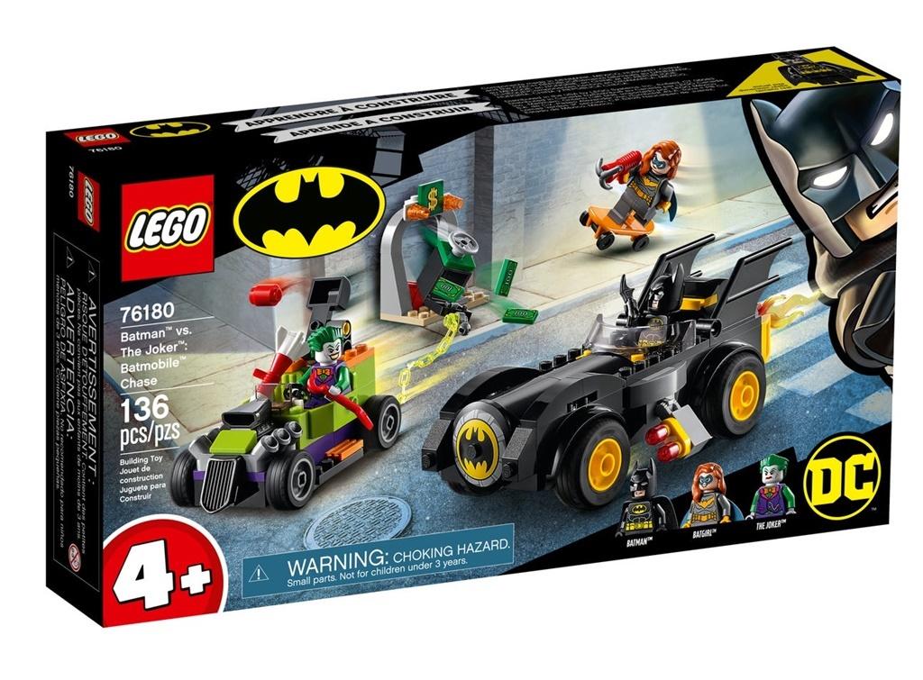 Lego DC 76180 Batman versus Joker a pronásledování Batmobilem