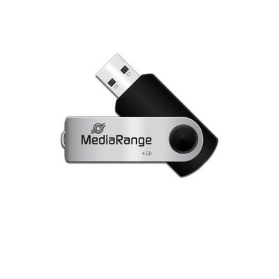 Pendrive MediaRange MR907 4 GB Micro-USB czarny
