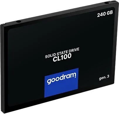 Dysk SSD GOODRAM CL100 240 GB SATA III 2,5" Kod producenta SSDPR-CL100-240-G3
