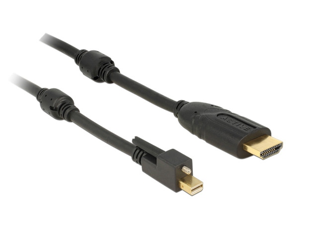 Kabel Displayport Mini 1.2(M)->>HDMI(M) v1.4 4K_1m