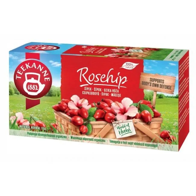 Levně 8 x Teekanne Rosehip ex20 čaj