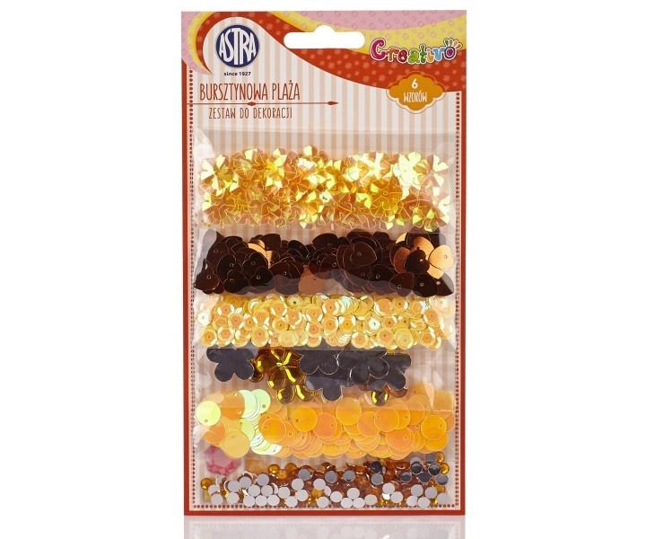 ZESTAW DO DEKORACJI BURSZTYNOWA PLAŻA 335117007