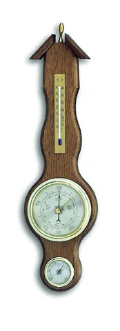 Dřevěná Meteorologická Stanice s barometrem Tfa Germany