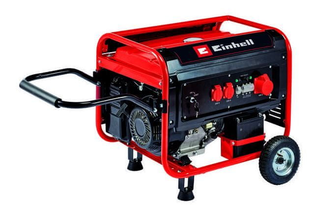 Einhell Tc-pg 5500 W Agregat prądotwórczy Generator trójfazowy Benzyna Avr
