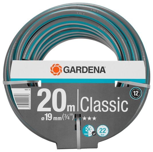 

Wąż ogrodowy Gardena Classic 3/4" 20m