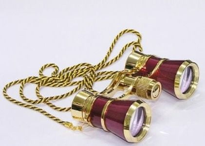Viewlux divadelní kukátko Opera Glass 3x25 vínové