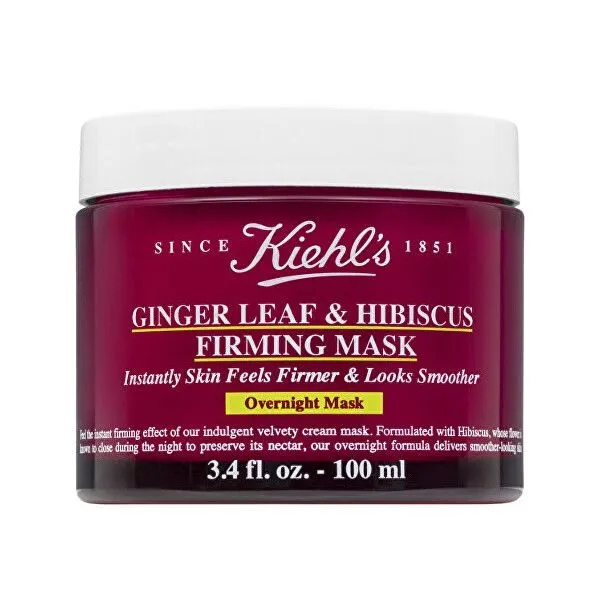 Zpevňující pleťová maska Kiehl's z listů zázvoru a ibišku 100 ml