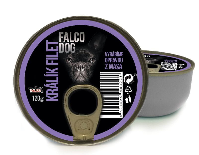 Levně Falco Dog králík filet 120 g