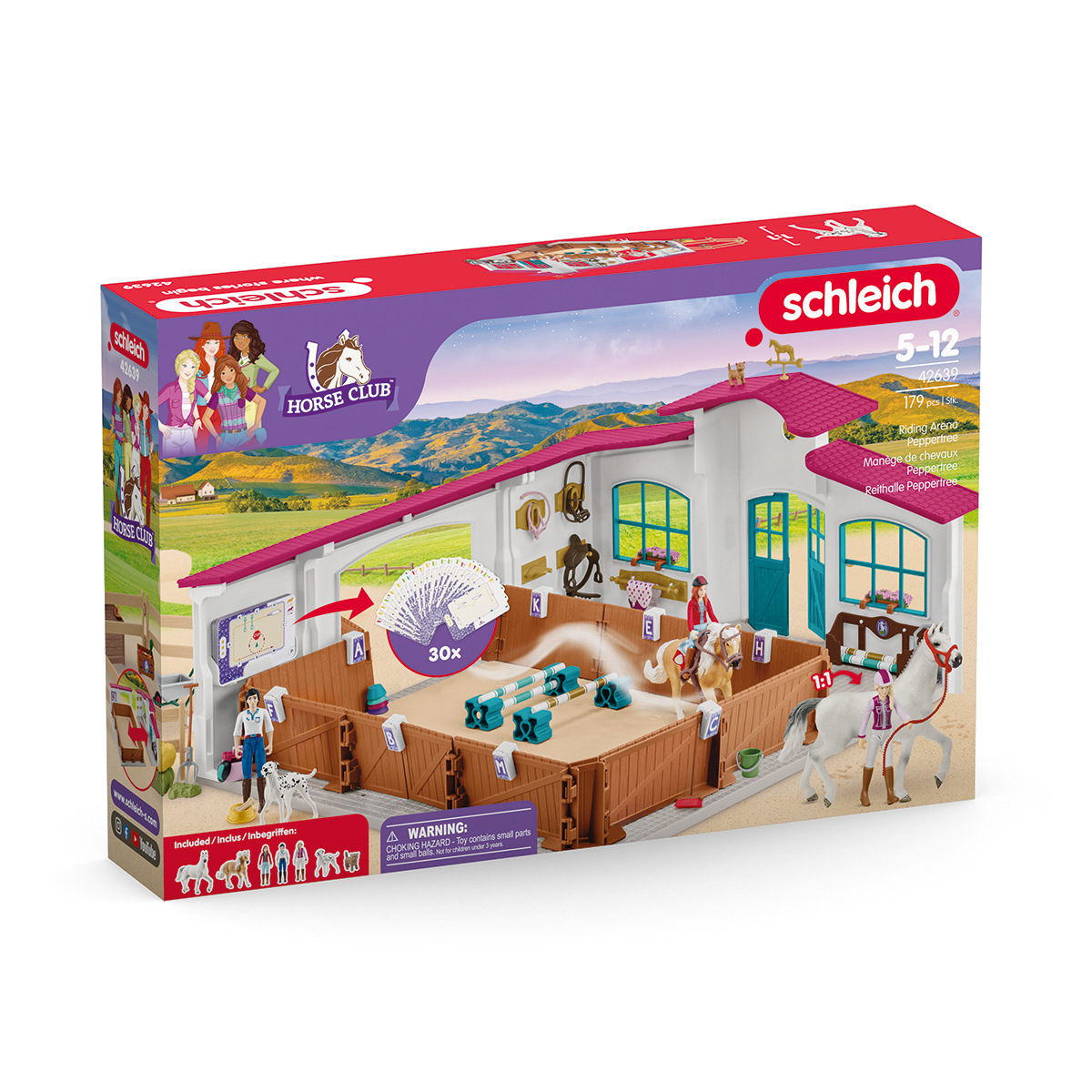zabawka Schleich 42639 Horse Club Arena jeździecka Peppertree