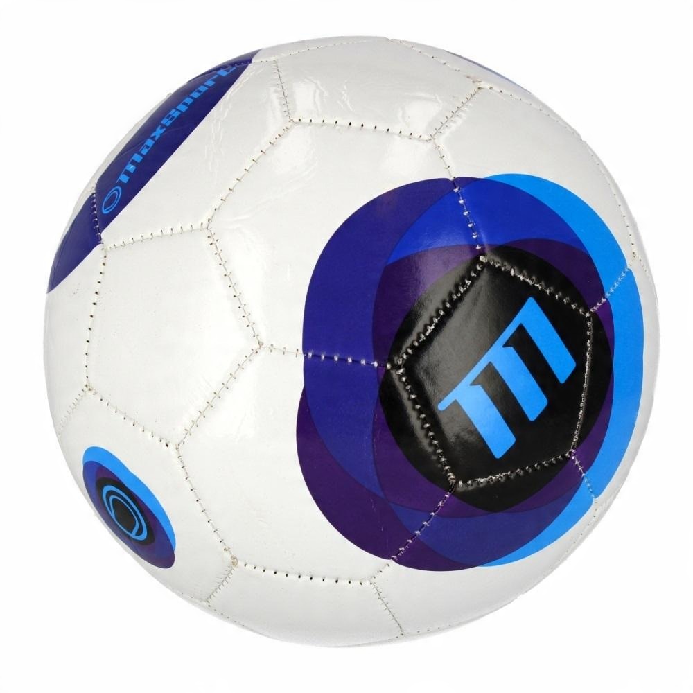 

Piłka Nożna Max Sport Do Nogi Biało Niebieska R. 5