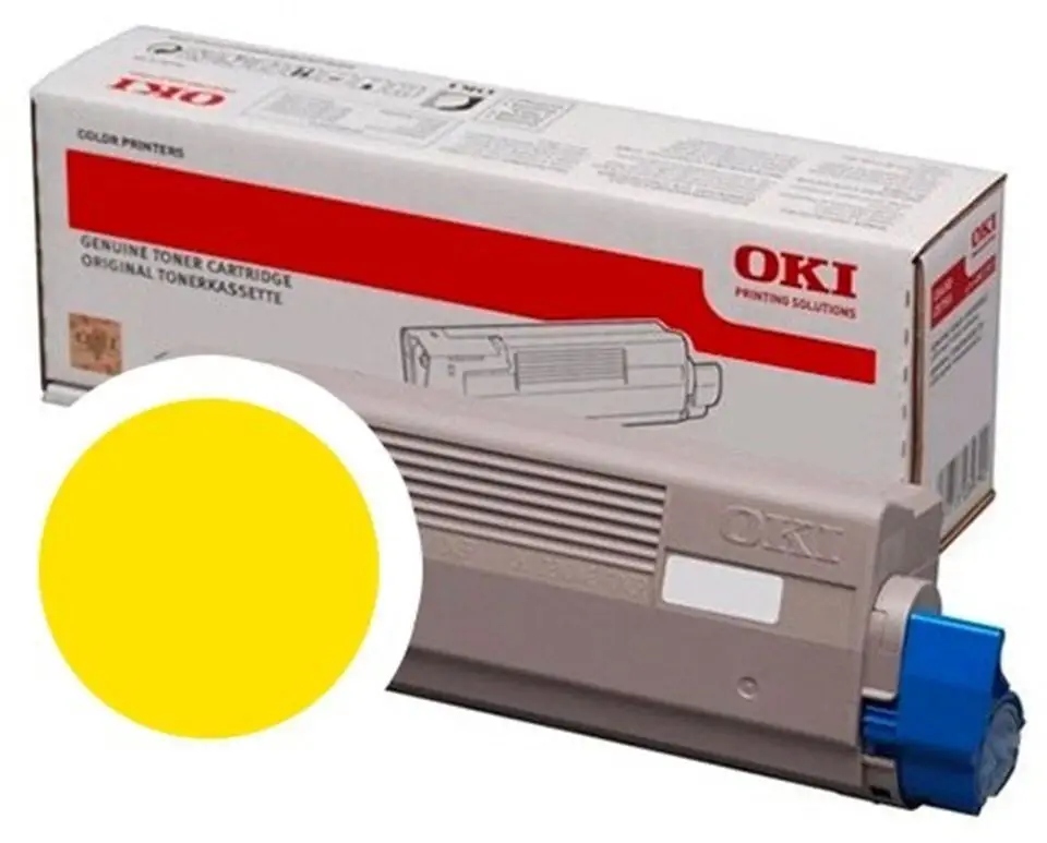 Toner Oki 46861305 žltý