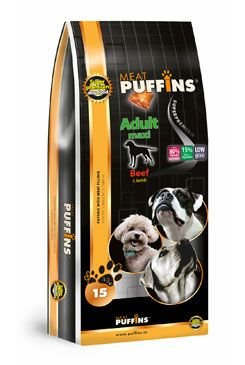 Puffins krmivo Maxi hovězí 15 kg