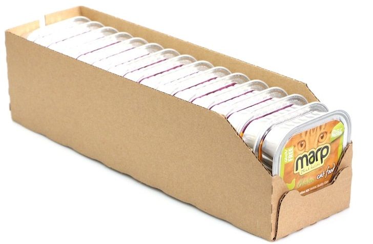 Levně Marp Kuřecí miska pro kočky s kuřecím masem 16x100 g