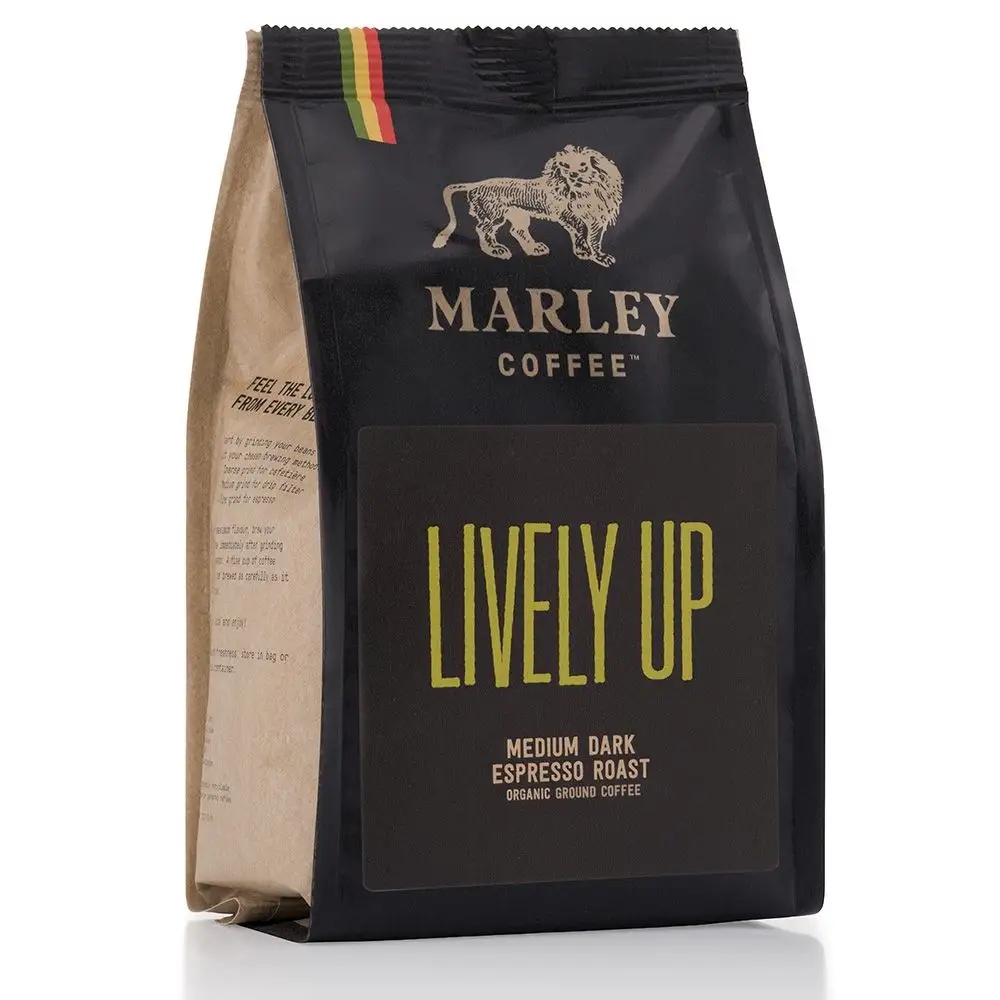 Levně Marley Coffee Lively Up! 1 kg zrnková káva