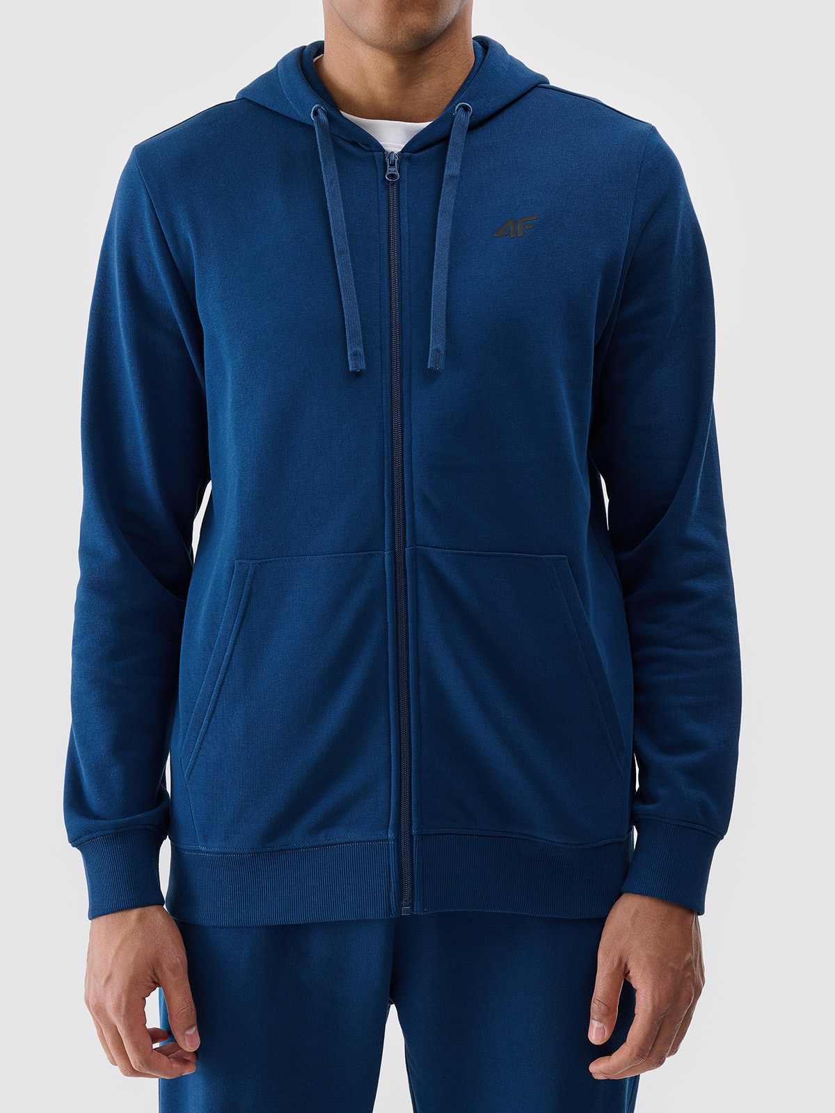 Pánská Pánská Mikina 4F S Kapucí Kapucí TSWSM1768 SS25 velikost M