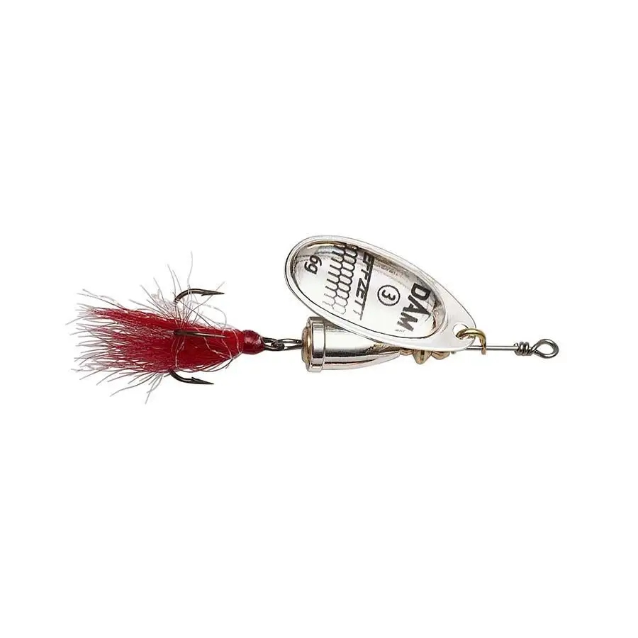 Effzett Executor Błystka Obrotowa Dressed 8G #4 Srebna 1szt