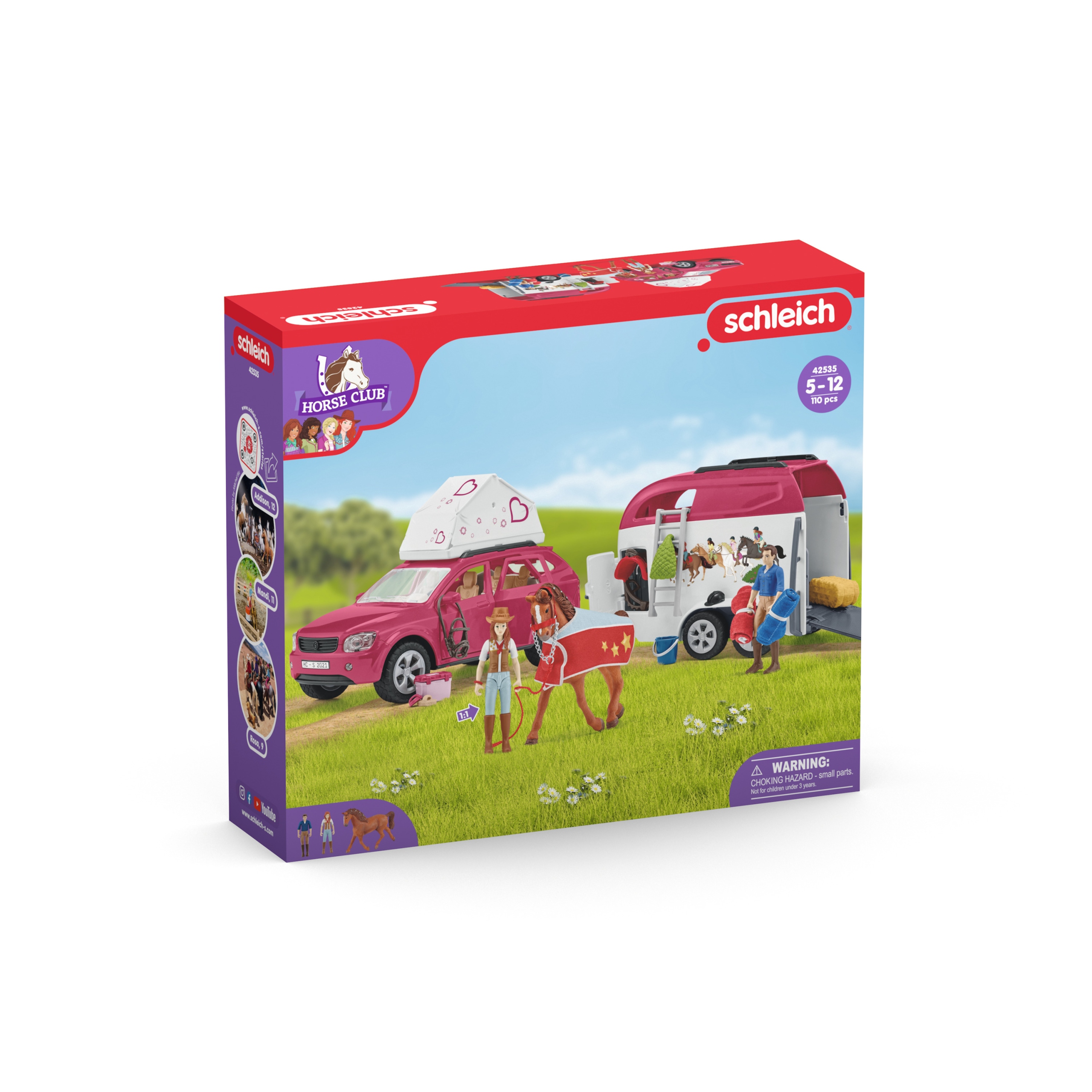 

Przygoda z samochodem i przyczepą Schleich 42535