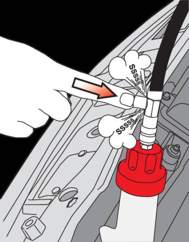 MIERNIK SZCZELNOŚCI UKŁADU CHŁODZENIA TESTER Marka Yato