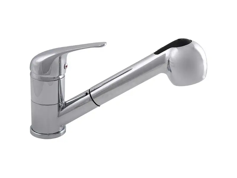 Stojanková kuchynská batéria Kuchinox Rosso strieborná